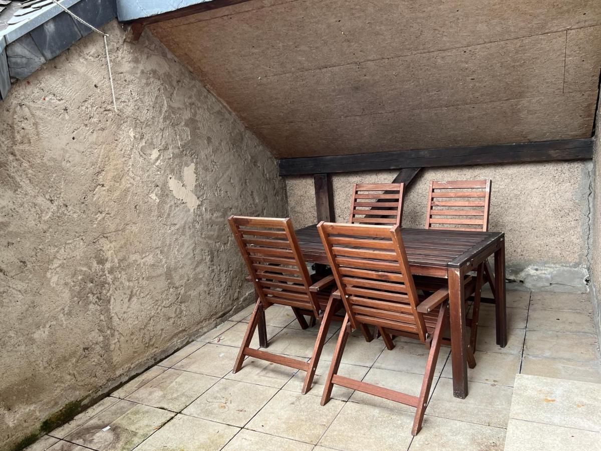 דירות סנקט אלדגונד Direkter Moselblick I Altbau I 4 Personen I Terrasse מראה חיצוני תמונה